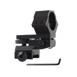 Rifleworks 1 Inch Ring Scope / Light Mount Adjustable Elevation Windage