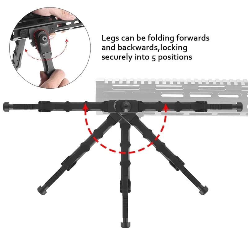 M-LOK Bipod 6 - 8 Inch For Handguards - Image 5