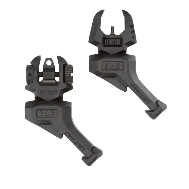FAB Defense Offset Folding Backup Sights Kit