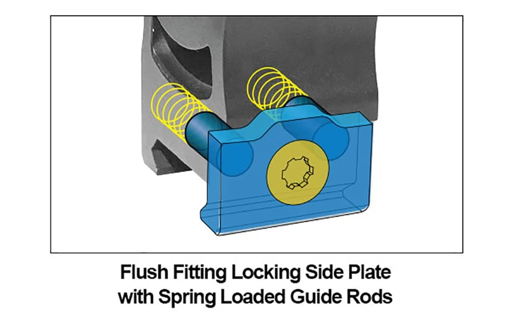 UTG PRO 1inch 2PCs High Profile P.O.I Picatinny Rings - Image 4