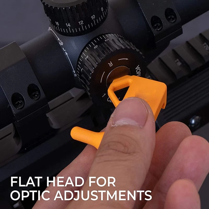 Rifleworks Chamber Safety Flag With Built-in Flat Tool And Sliding Picatinny Mount PK Of 2 - Image 2