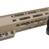 Tan M-Lok Clamping Free Float Handguard 7 Inch
