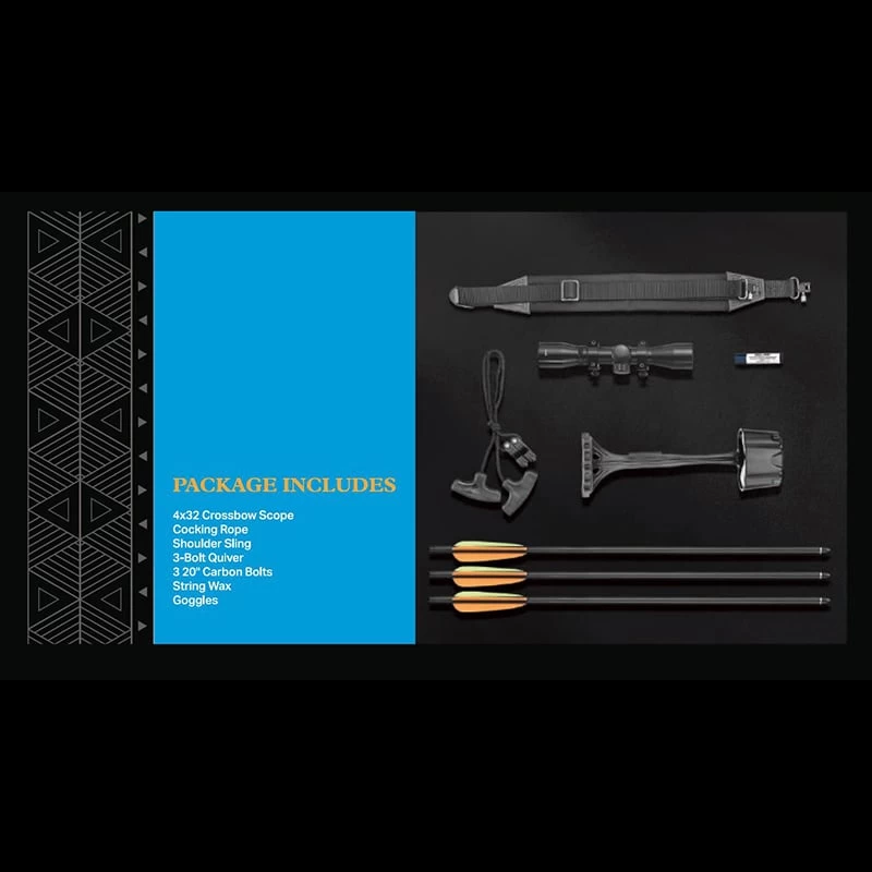 EK Archery Guillotine-M+ Compound Crossbow - 185lbs - Black - Image 2