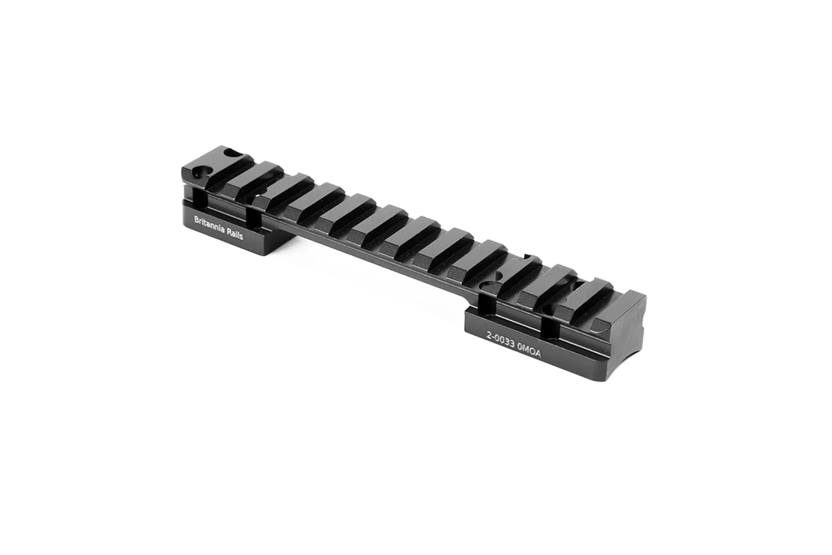 Britannia Rails Browning X-Bolt SSA Standard Aluminium Picatinny Rail 0 MOA - 2-0033 - Image 4