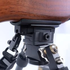 Rifleworks Picatinny Rail 3 Slot Bipod Adaptor W Swivel Stud