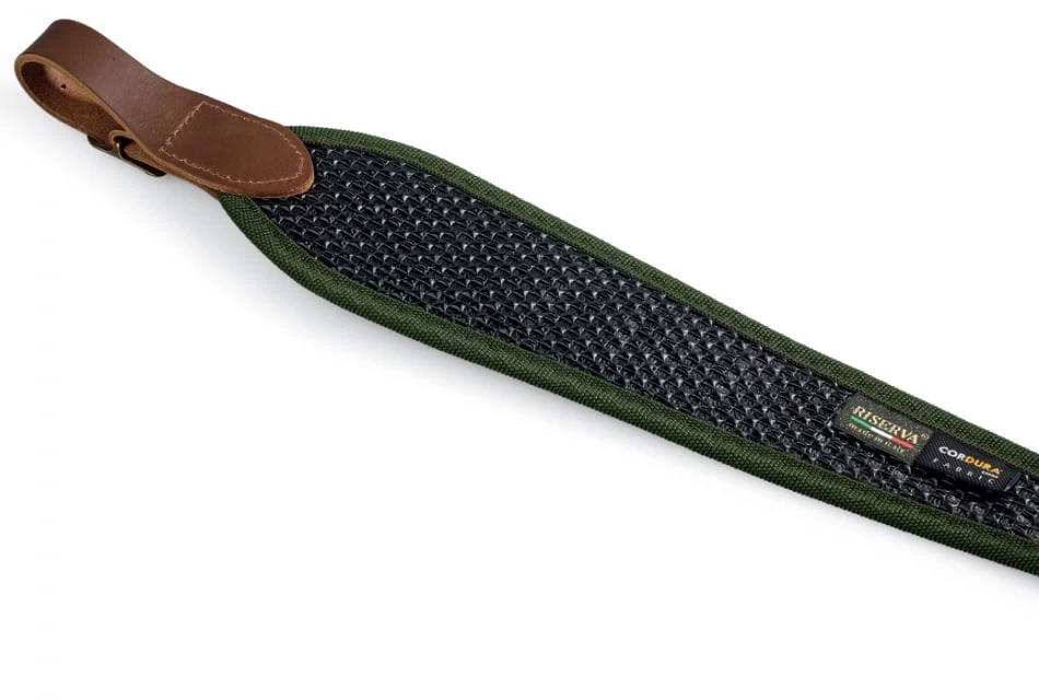 Riserva Rifle Sling In Leather With Ammo Holder -microfiber - Image 2