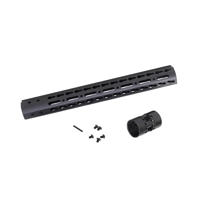 Rifleworks Free Float Keymod Handguard With Steel Nut - 13.5 Inch - Image 3