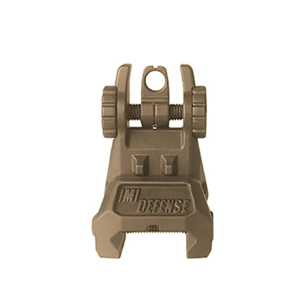 IMI Defense TRS β Tactical Rear Polymer Flip Up Sight - Tan - Image 2