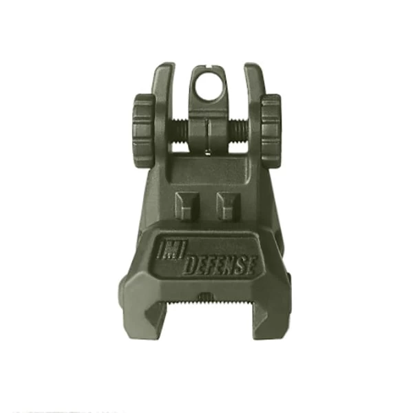 IMI Defense TRS – Tactical Rear Polymer Flip Up Sight - Olive Drab Green - Image 2