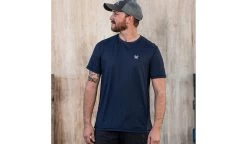 Vortex Men's Day Rucker Performance Tee Crown Blue - Large