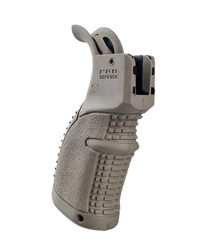 FAB Defense AGR-43 Rubberized Ergonomic M4/M16/AR15 Pistol Grip - Tan - Image 2